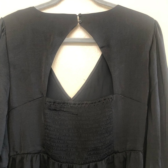 IIngrid & Isabel Elbow Sleeve Woven Back Cut Out Maternity And Beyond Top  XXL - Picture 6 of 14